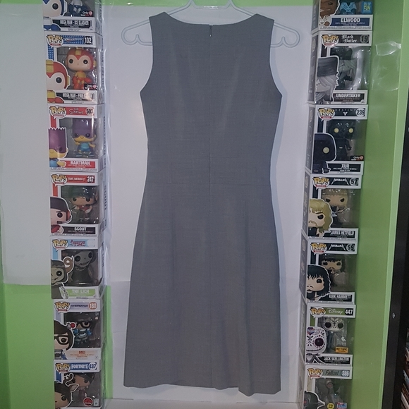 👗 [2/$25] MEXX WOMENS GREY SLEEVELESS DRESS SIZE 34 👗 - Picture 2 of 4